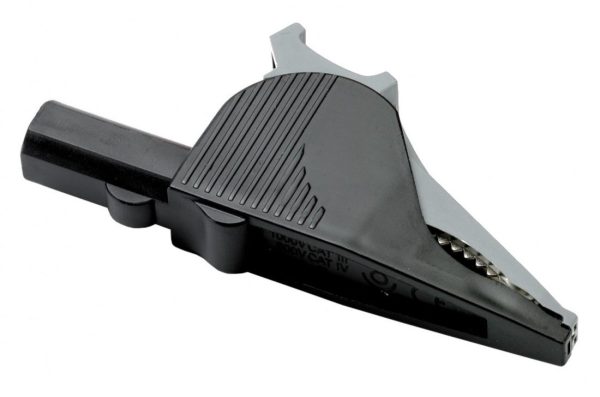 Large Dolphin/Gator Clip (Black) (TA005)