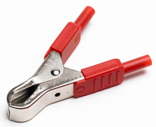 PicoScope Battery Clip (Red) (TA157)
