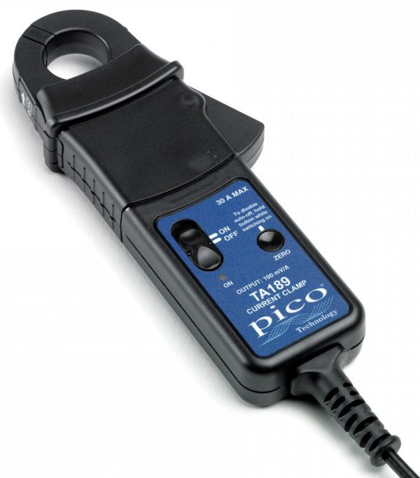 30 A (low Amps) AC/DC large-jaw current clamp (TA189)