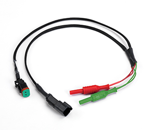2-pin Deutsch DTXX-2 connector breakout lead (TA192)